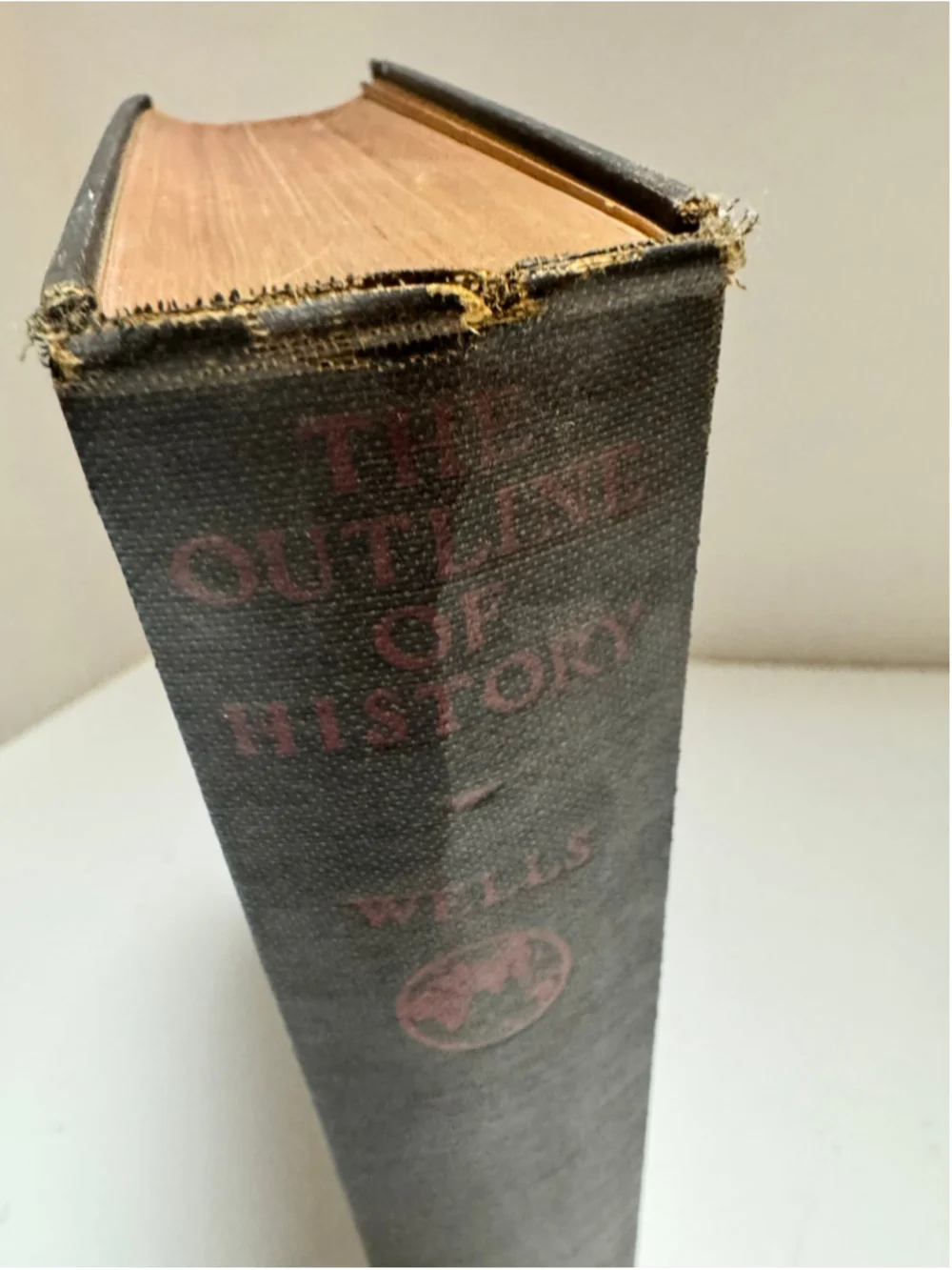 The Outilne Of History By H.G. Wells Complete In One Volume 1929 Hardcover No DJ